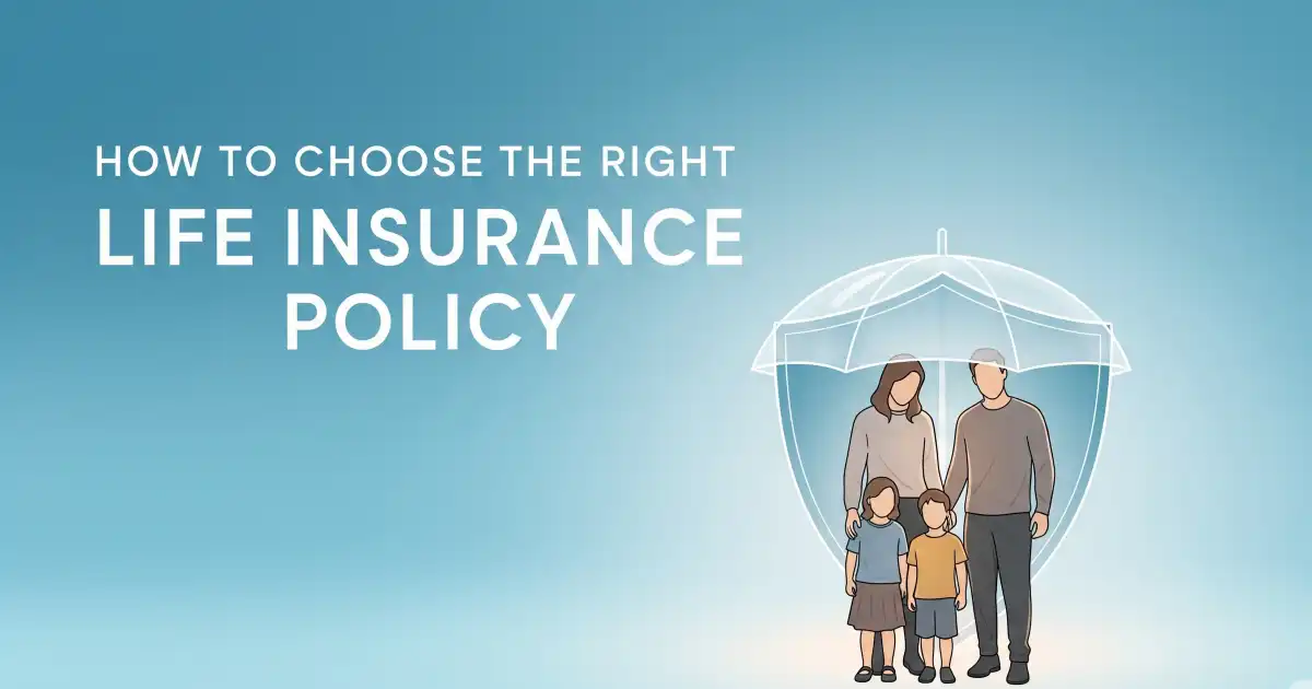 Read more about the article How to Choose the Right Life Insurance Policy?