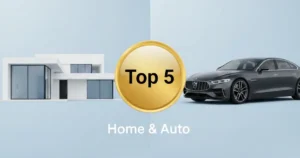 Top 5 Insurance Companies for Home and Auto Coverage